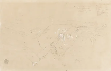 Paysage avec le mont Purese, Colombie